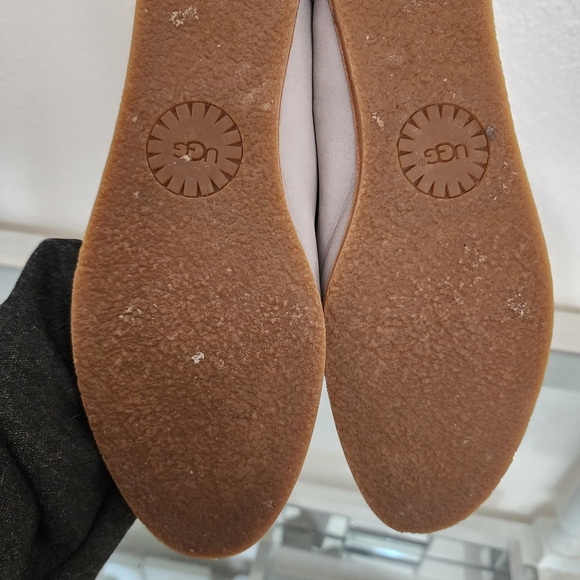 UGG Australia Nubuck Leather Slip-Ons Flats. Vista Moccasin Flat Size 10 - Picture 8 of 10